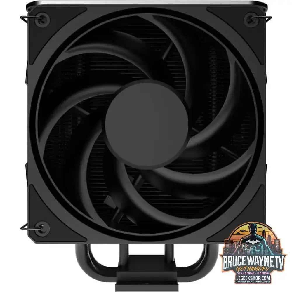 Cooler Master V4 ALPHA 3DHP, CPU-Kühler schwarz/silber, 120 mm - Cooler Master - vue 3