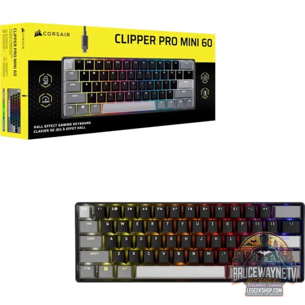 Corsair CLIPPER PRO MINI 60, clavier gaming