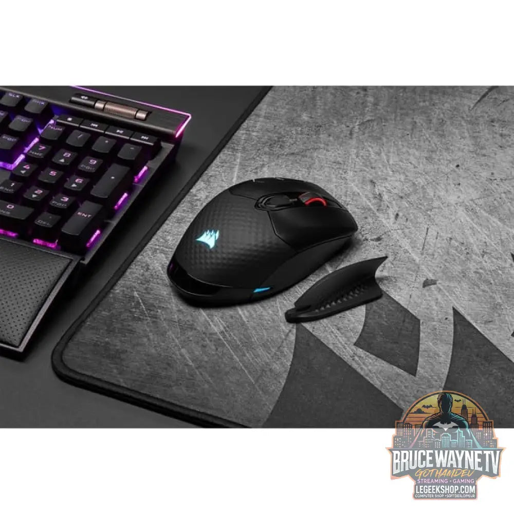 Corsair Dark Core RGB Pro, souris gaming - vue 24