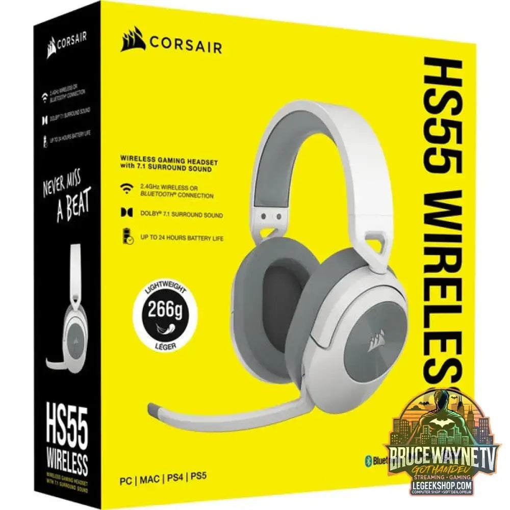 HS55 Wireless - Corsair - vue 6