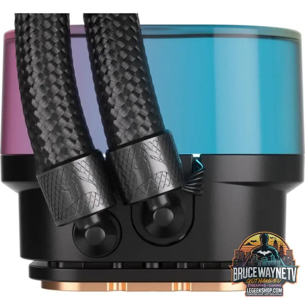 Corsair iCUE LINK H100i RGB, Wasserkühlung schwarz - Corsair - vue 8