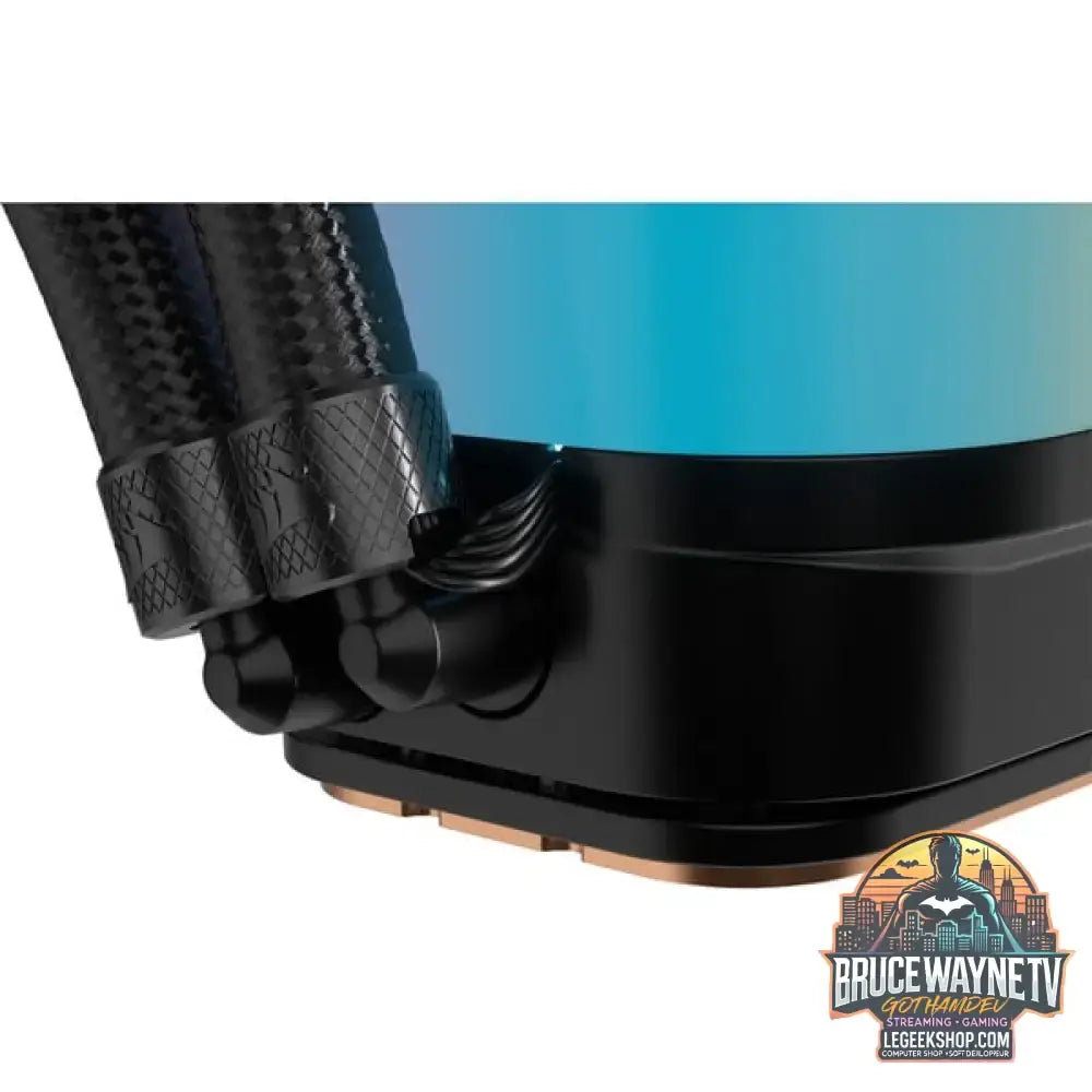 Corsair iCUE LINK H100i RGB, Wasserkühlung schwarz - Corsair - vue 10