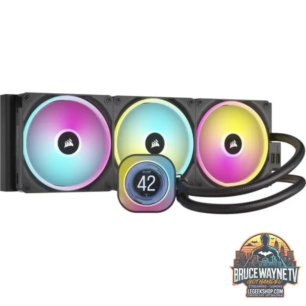 Corsair iCUE LINK H170i LCD Liquid CPU Cooler, Wasserkühlung schwarz - Corsair