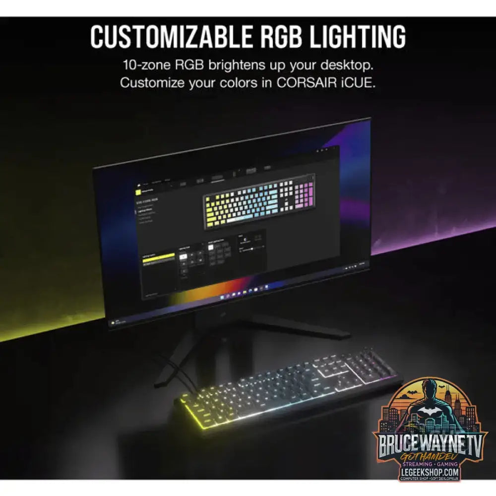 K55 CORE RGB - Corsair - vue 12
