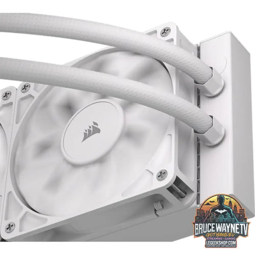 Corsair NAUTILUS 360 RS LCD, Wasserkühlung weiß - Corsair - vue 6