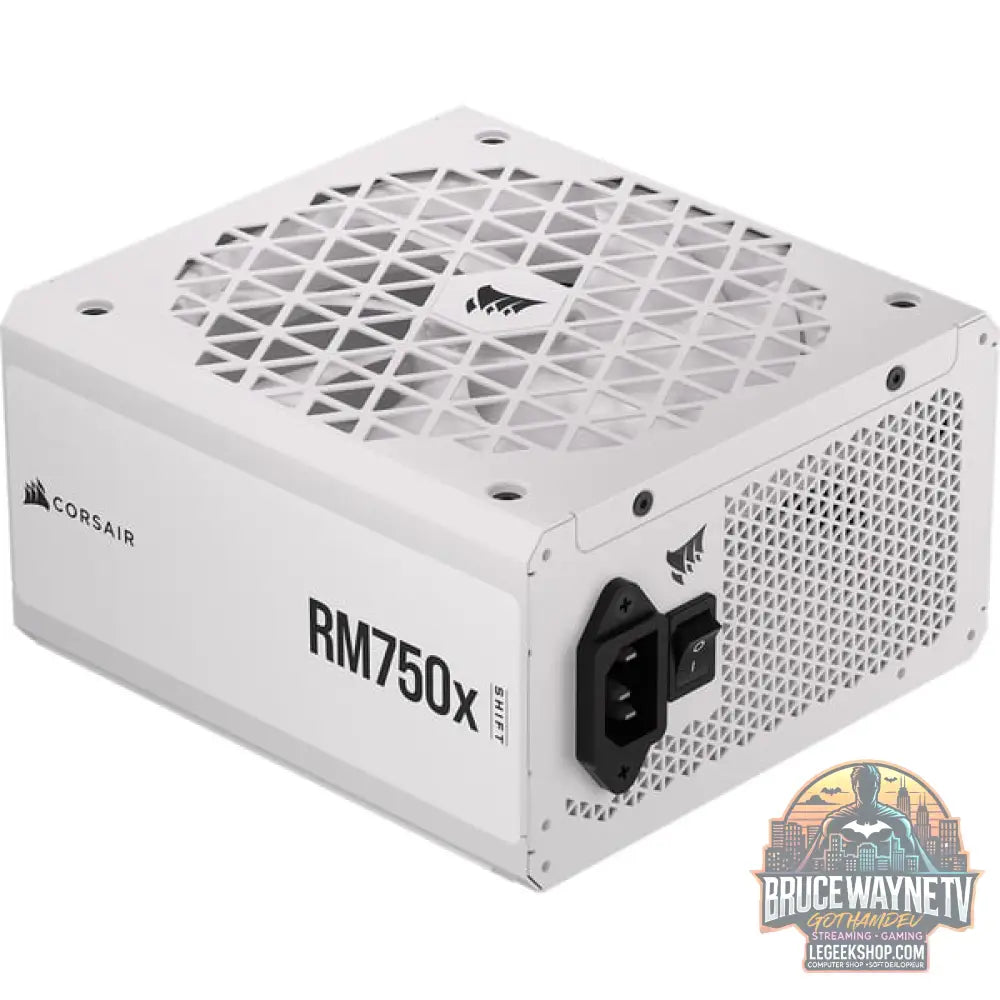 Corsair RM750x SHIFT White, alimentation PC - Corsair - vue 2