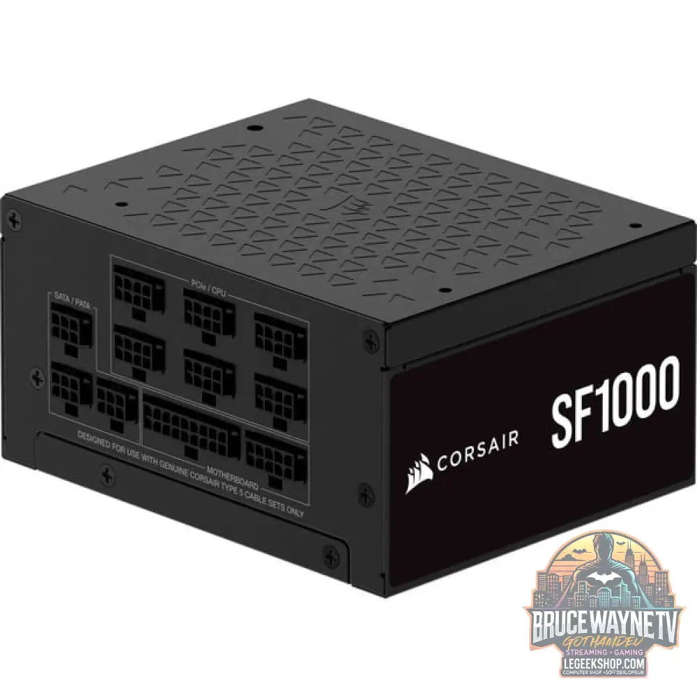 Corsair SF1000, alimentation PC - Corsair - vue 3