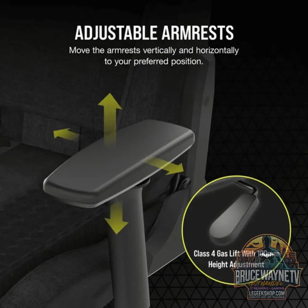 Corsair TC100 RELAXED chaise gaming - Corsair - vue 18