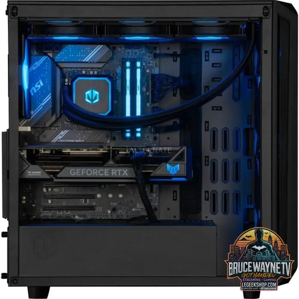 Custom PC Series • Blue Hero Elements Gaming-PC — vue 2