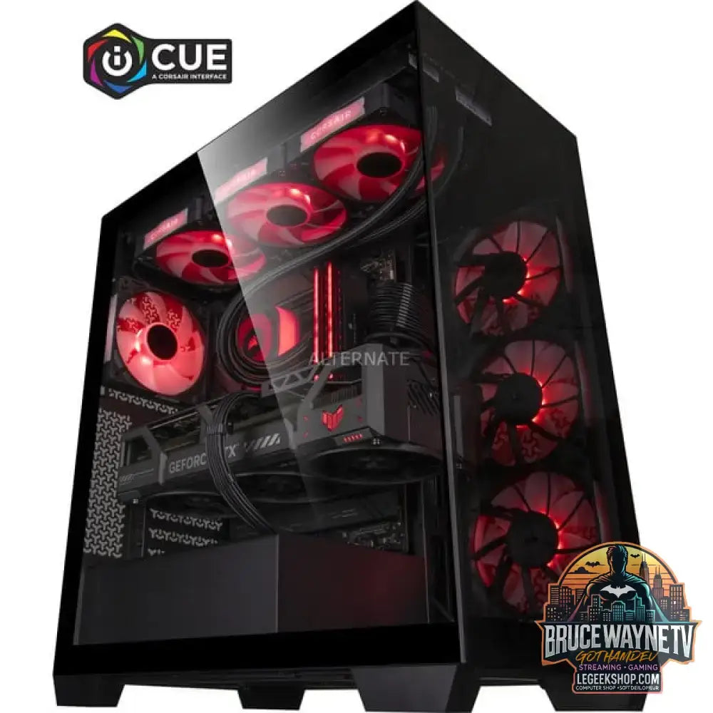Custom PC Series • iCUE Red Elements Gaming-PC