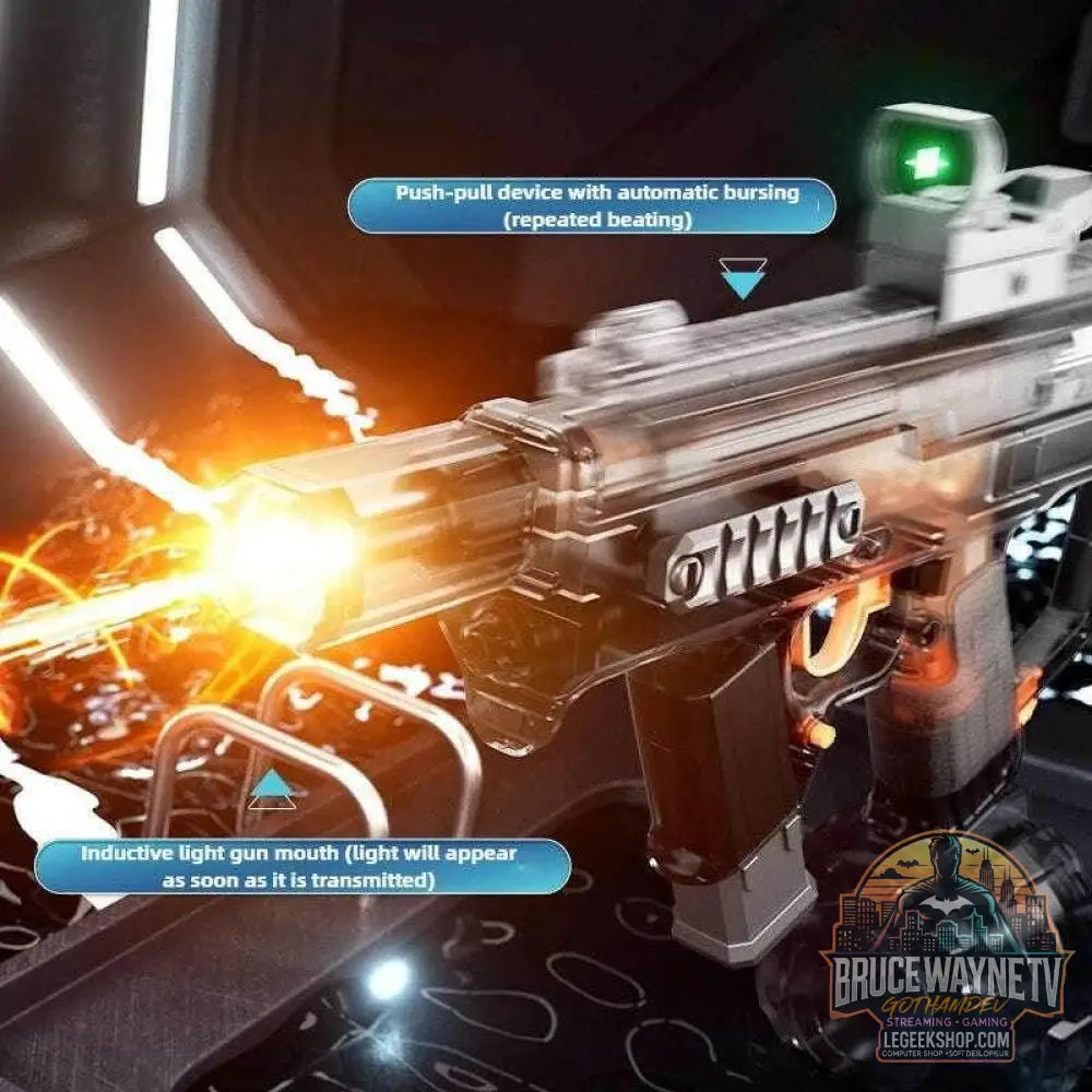 🔥 Pistolet à eau MK3 – Simulation tir de flammes & recharge automatique - Legeekshop