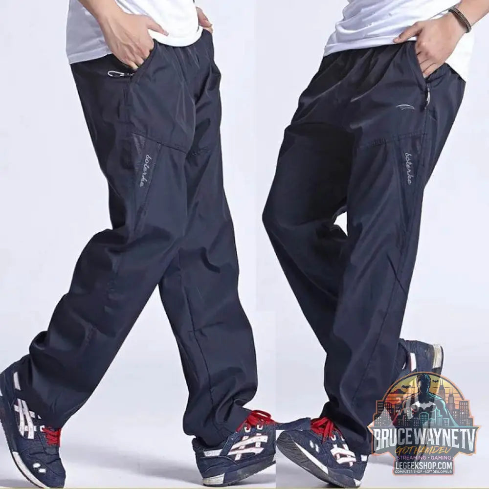 Jogging Sportivement Extérieur pour Homme | Pantalon de Survêtement Respirant et Séchage Rapide | KK LUFAINA | Wayne Outfitters - Legeekshop