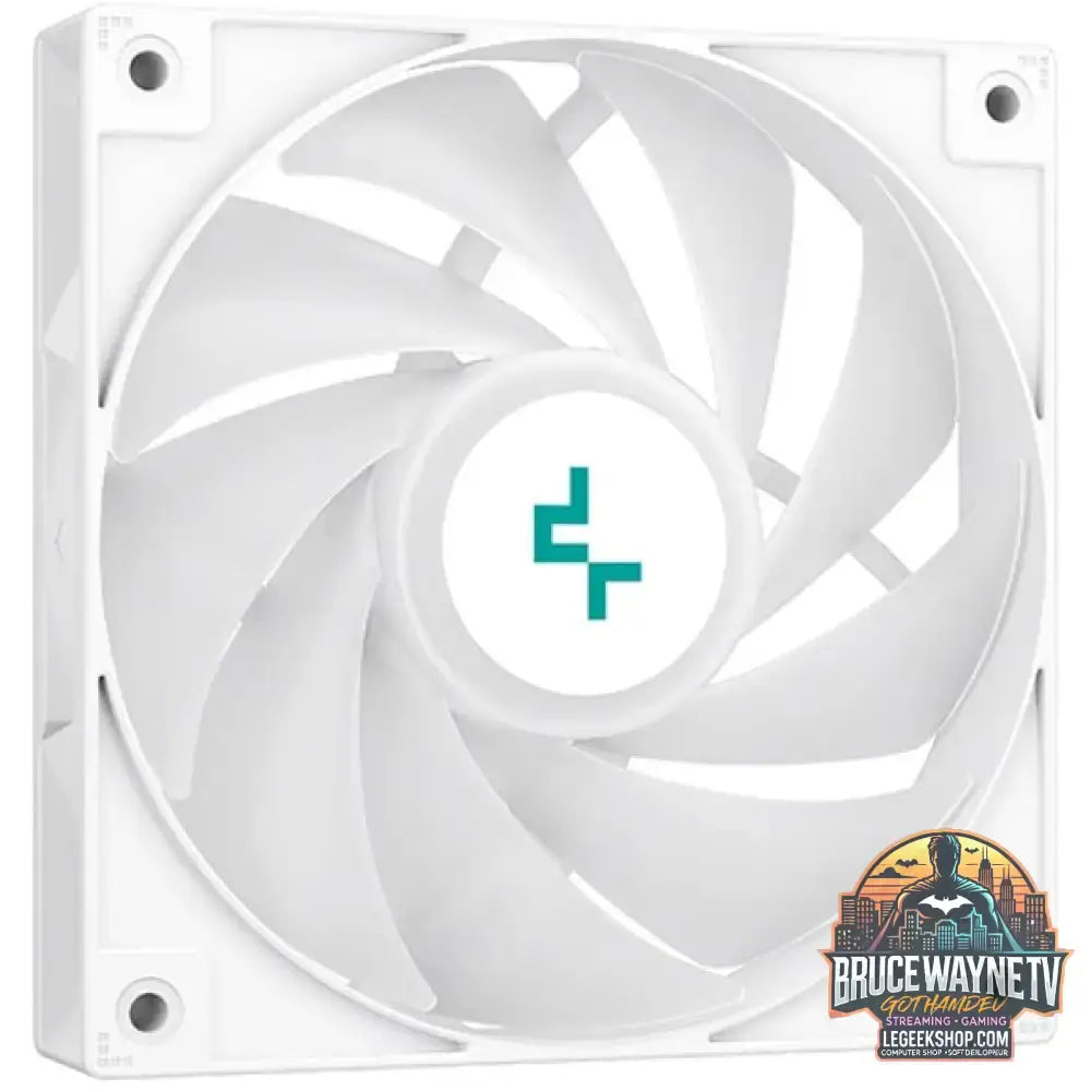 DeepCool AG620 WH ARGB, CPU-Kühler weiß, 120 mm - DeepCool - vue 8