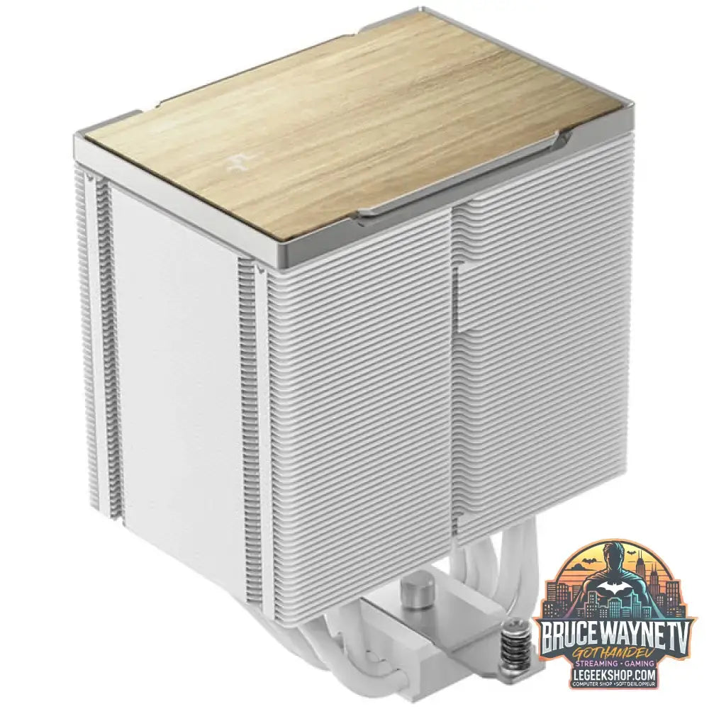 DeepCool AK500 G2 WH, CPU-Kühler weiß/holz, 120 mm - DeepCool - vue 6