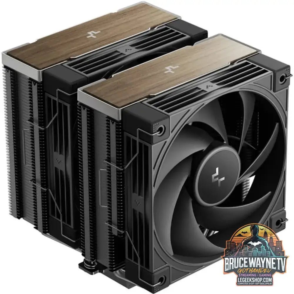 DeepCool AK620 G2, CPU-Kühler schwarz/holz, 120 mm - DeepCool