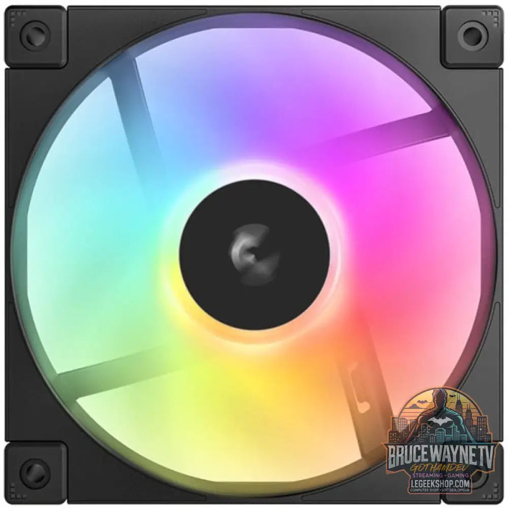 DeepCool FD12 ARGB 120x120x25, Gehäuselüfter - DeepCool - vue 3