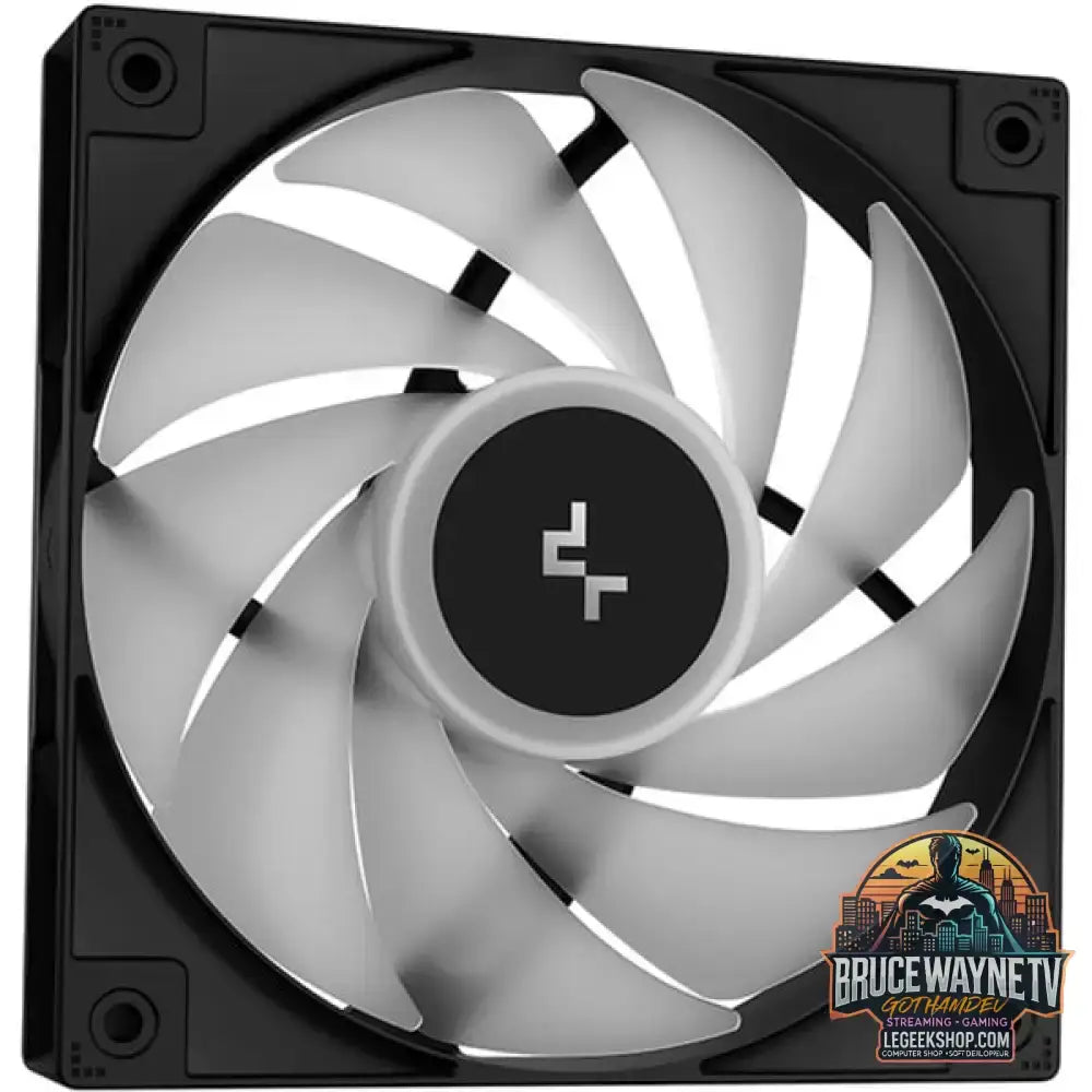DeepCool LE240 V2, Wasserkühlung schwarz - DeepCool - vue 3