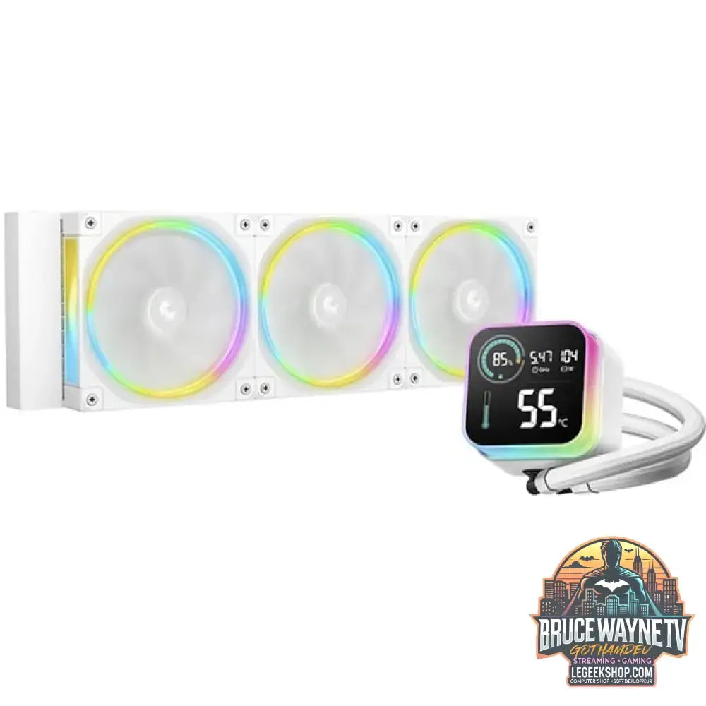 DeepCool LQ360 ULTRA ARGB WH, Wasserkühlung weiß - DeepCool