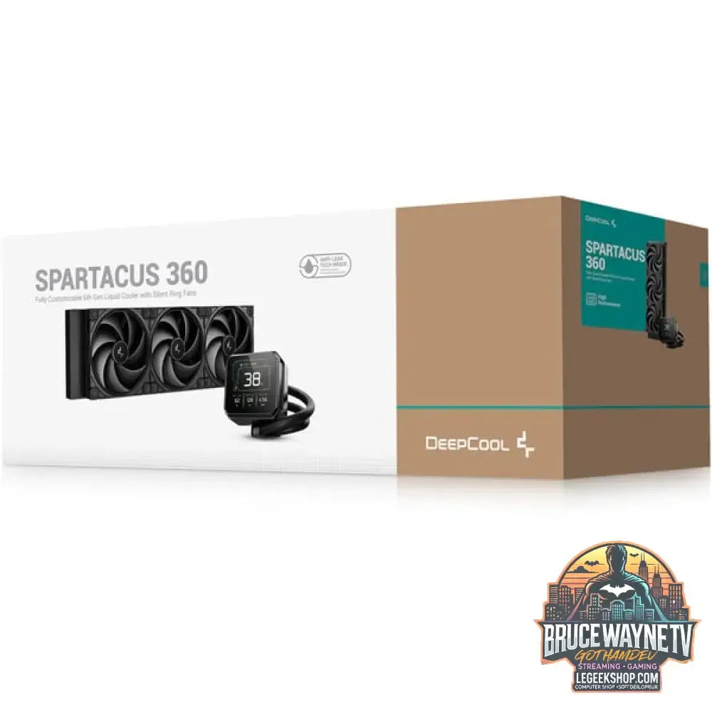 DeepCool Spartacus 360, Wasserkühlung schwarz - DeepCool - vue 8