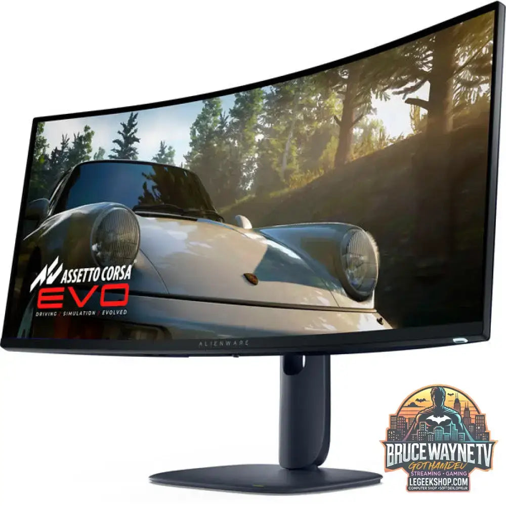 Dell Alienware AW3425DW QD-OLED 34" QHD/WQHD QD-OLED 240 Hz - Dell - vue 3