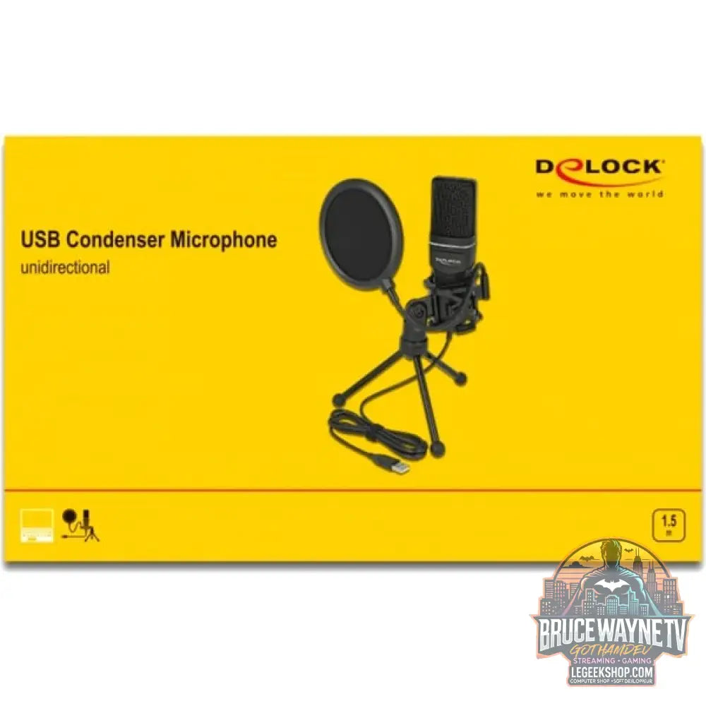 DeLOCK USB Kondensator, microphone Set - DeLOCK - vue 4