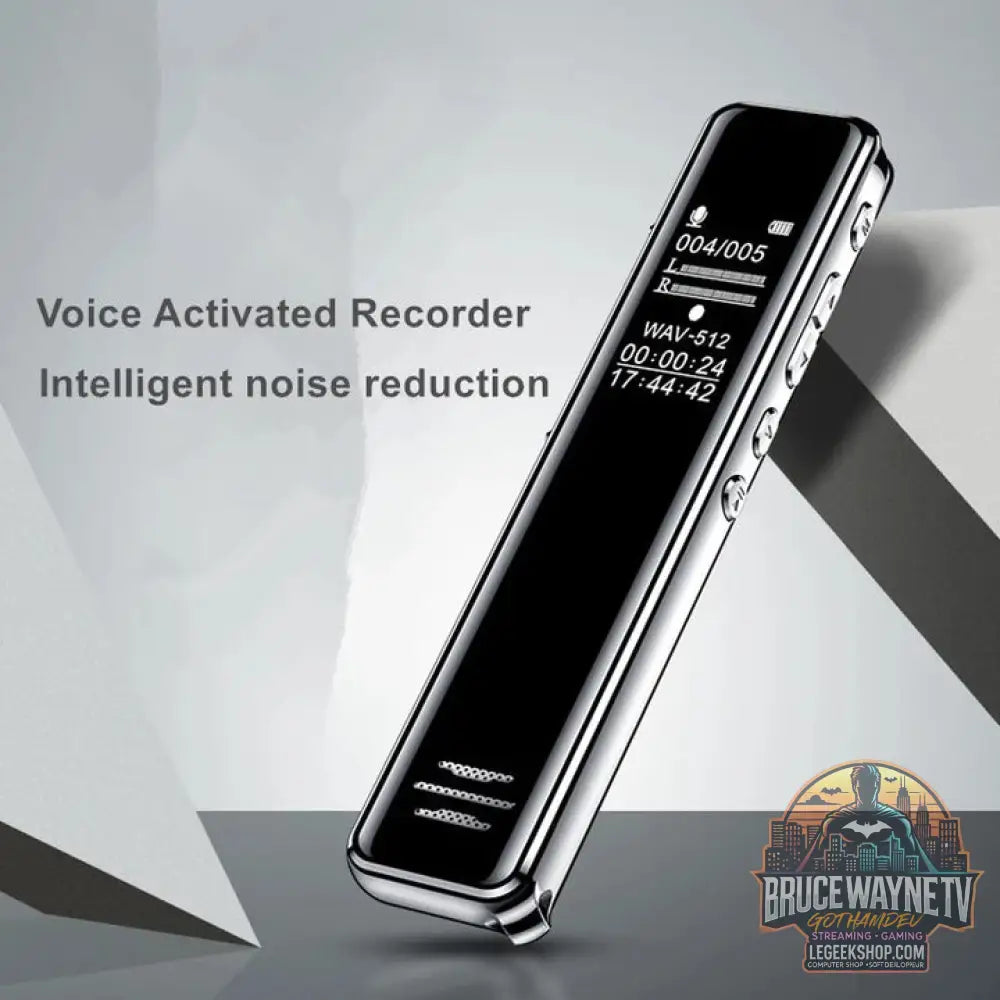 Dictaphone Professionnel HD Réduction Bruit Enregistreur - Dictaphone
