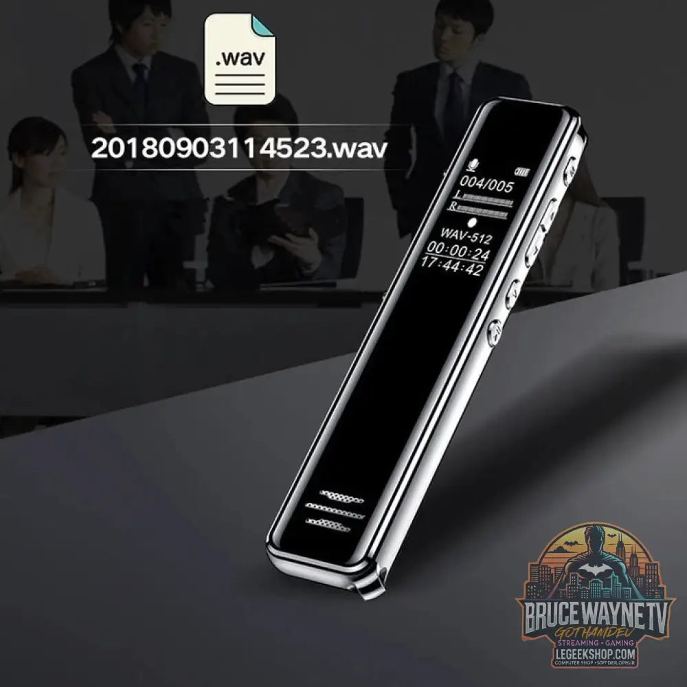 Dictaphone Professionnel HD Réduction Bruit Enregistreur - Dictaphone
