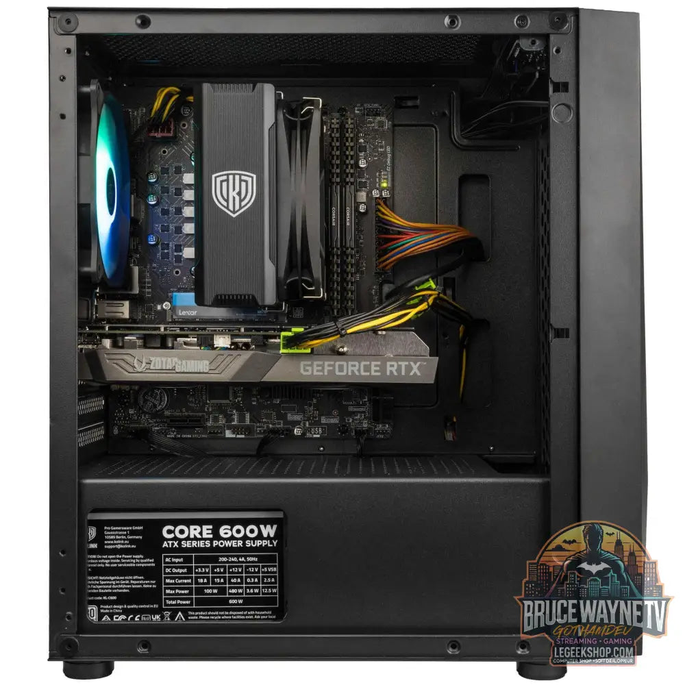 Gaming PC Illusionist - Intel Core i5-12400F, NVIDIA GeForce RTX 3060 12GB - Legeekshop