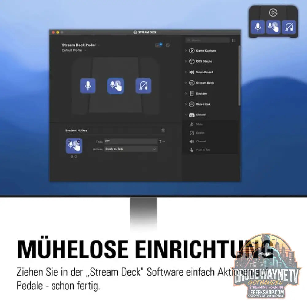 Elgato Stream Deck Pedal, Pedale - Elgato - vue 19