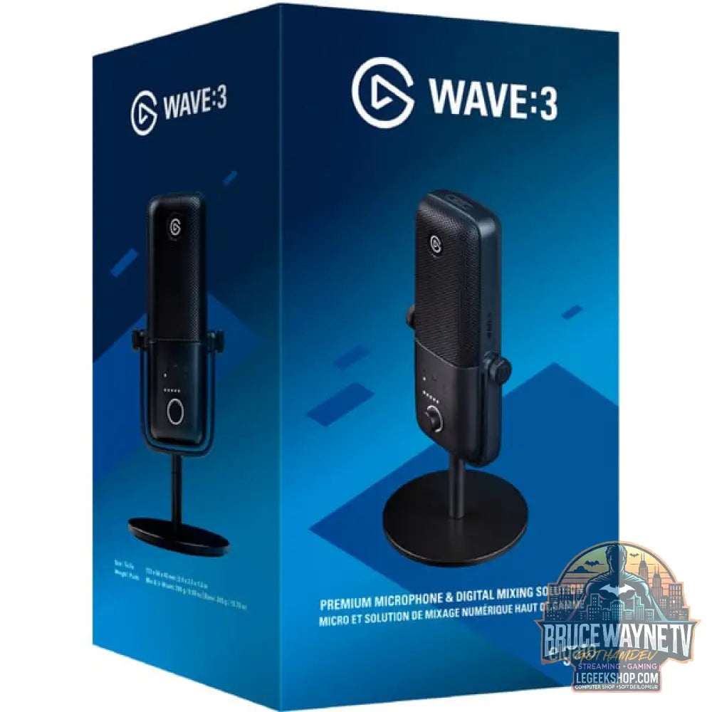 Elgato Wave 3, microphone - Elgato - vue 2