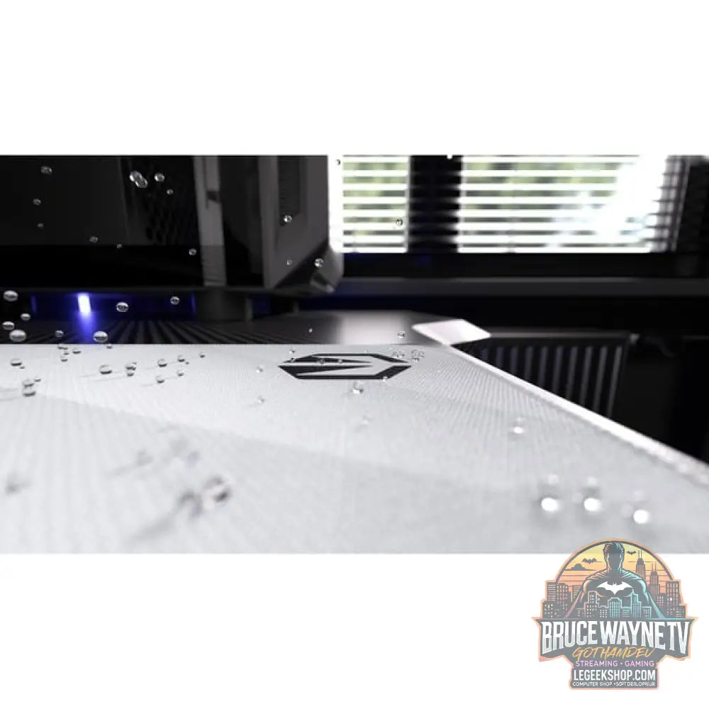 ENDORFY Crystal Onyx White L, tapis de souris gaming blanc/gris - ENDORFY - vue 3