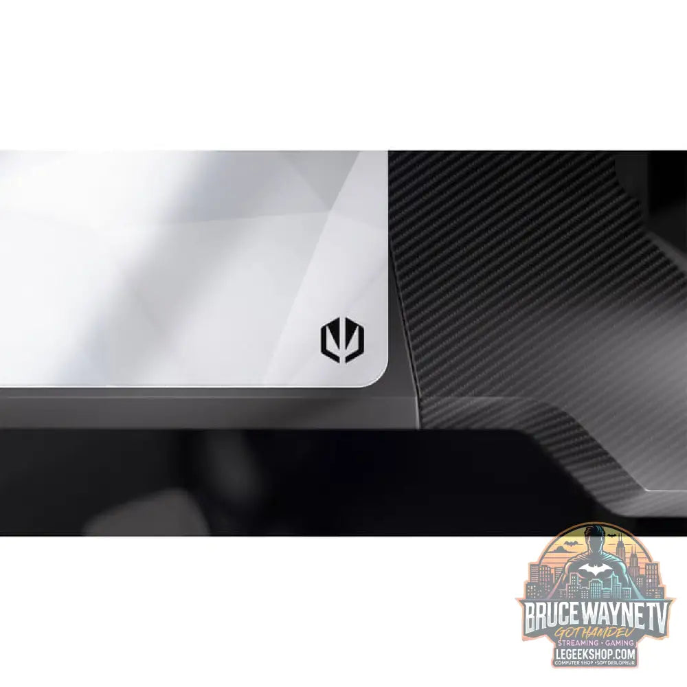 ENDORFY Crystal Onyx White L, tapis de souris gaming blanc/gris - ENDORFY - vue 4