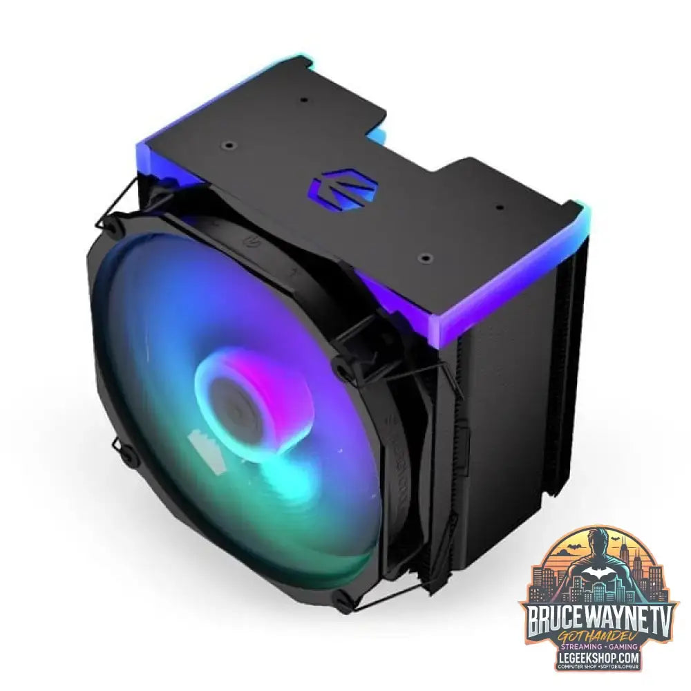 ENDORFY Fortis 5 ARGB Black, CPU-Kühler schwarz, 140 mm - ENDORFY - vue 3