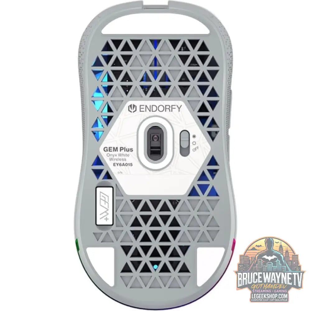 ENDORFY Gem Plus Wireless Onyx White, souris gaming blanc/gris - ENDORFY - vue 9