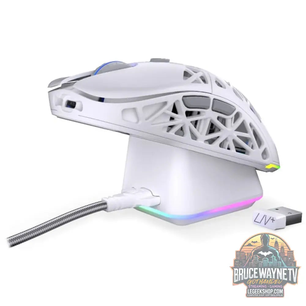 ENDORFY LIV Plus Wireless Onyx White, souris gaming blanc, incl. station de charge - ENDORFY - vue 19