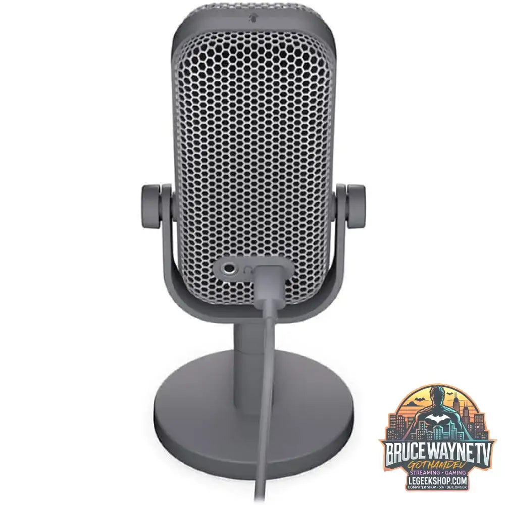 ENDORFY Solum Voice S Alt Gray, microphone gris foncé, USB-C, éclairage RGB - ENDORFY - vue 9