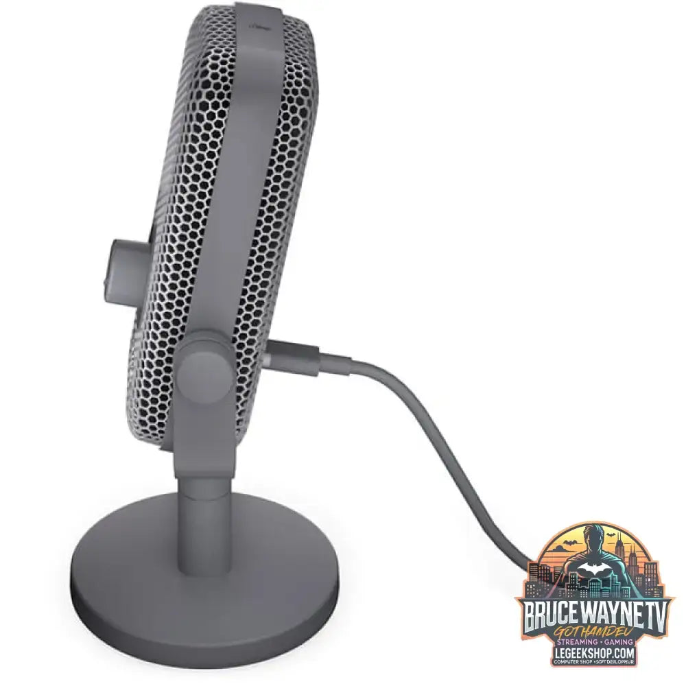 ENDORFY Solum Voice S Alt Gray, microphone gris foncé, USB-C, éclairage RGB - ENDORFY - vue 7