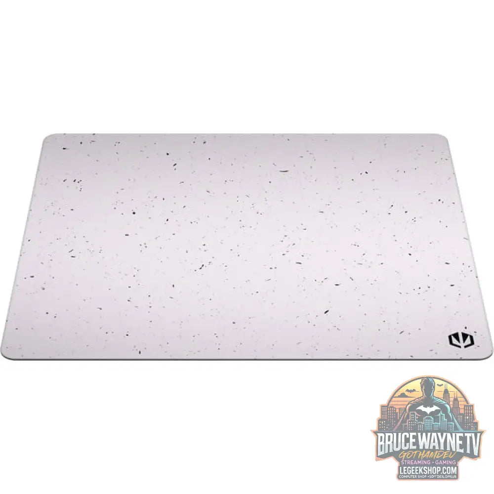 ENDORFY Stoneflow White L, tapis de souris gaming blanc / noir - ENDORFY