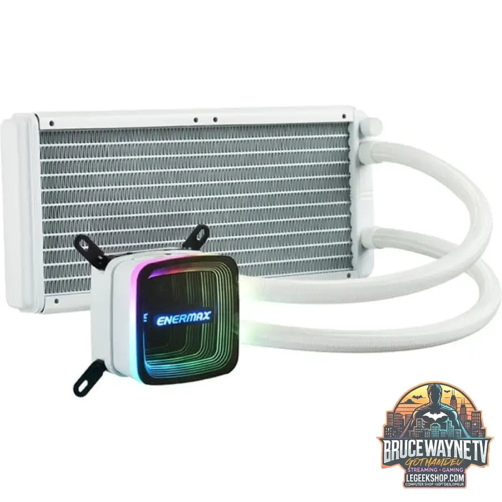 Enermax Aquafusion ADV 240mm, Wasserkühlung weiß - Enermax - vue 5
