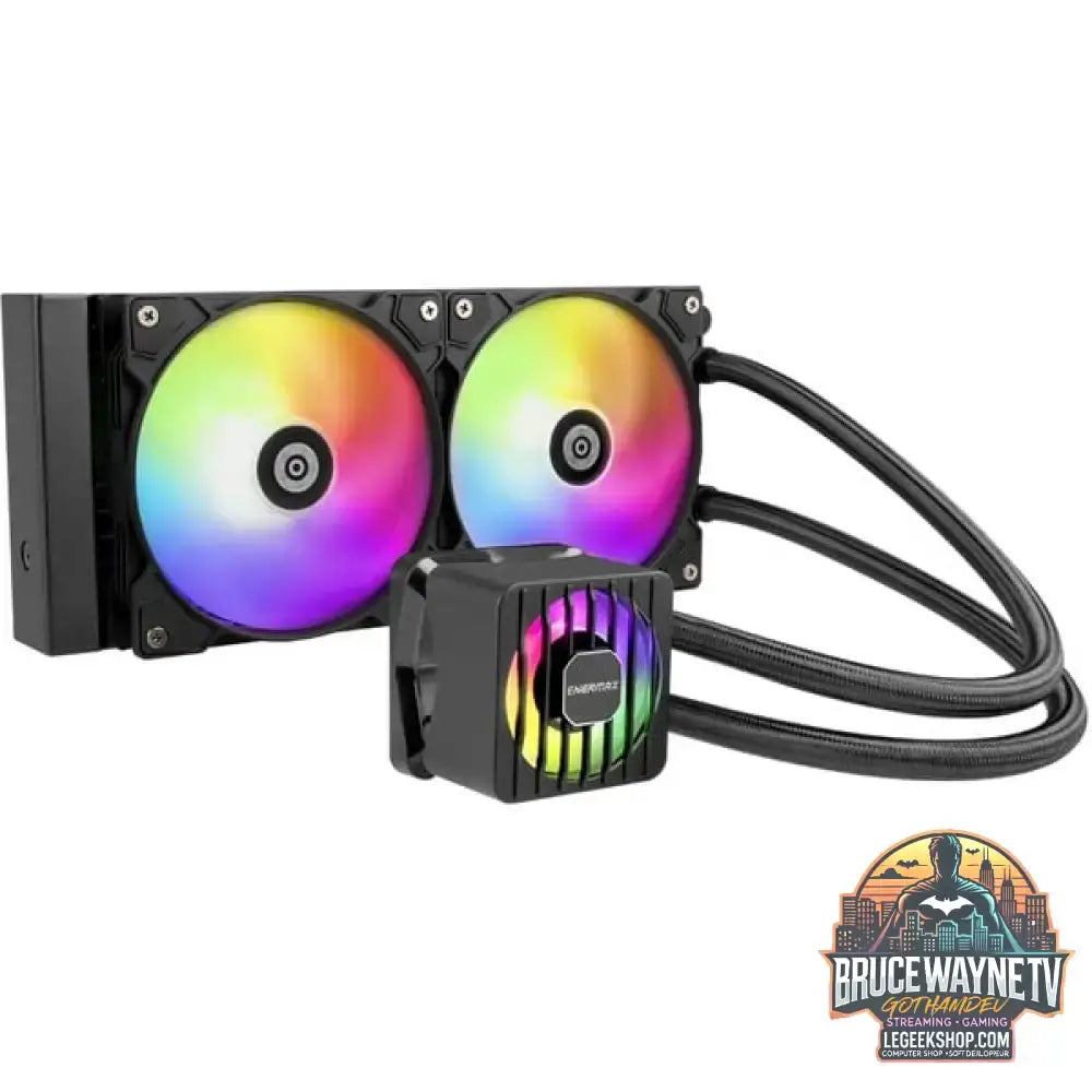 Enermax LIQMAXFLO 240 ARGB, Wasserkühlung schwarz - Enermax - vue 3