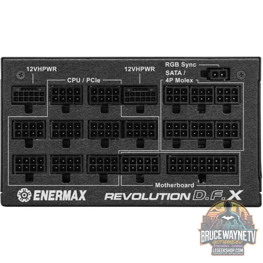 Enermax Revolution D.F.X 1650W, alimentation PC - Enermax - vue 4