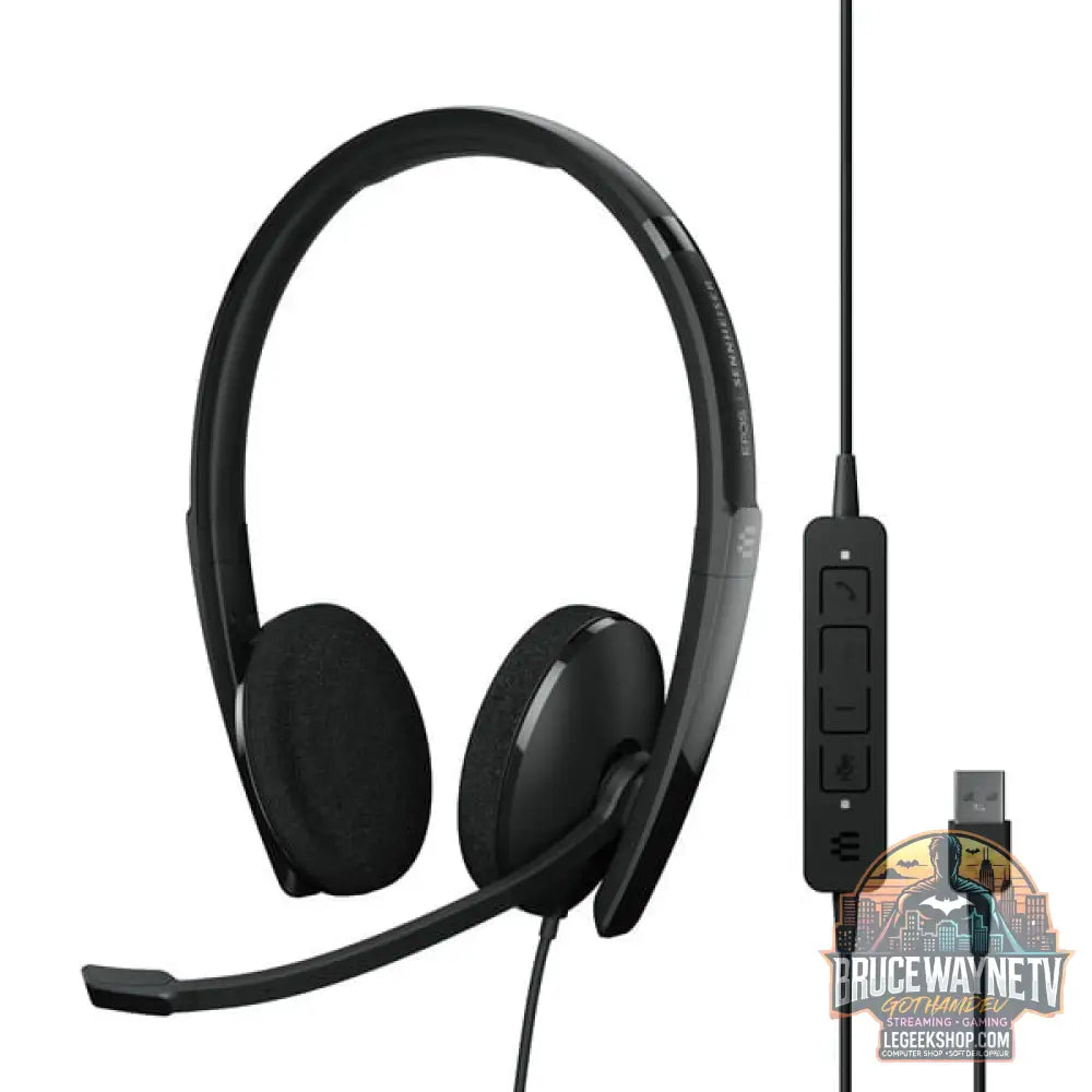 EPOS | Sennheiser ADAPT 160 USB II, Headset noir, Stereo, USB - EPOS