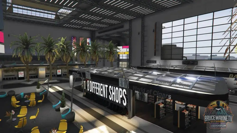 LSIA Airport — MLO FiveM, vue 6, LeGeekShop