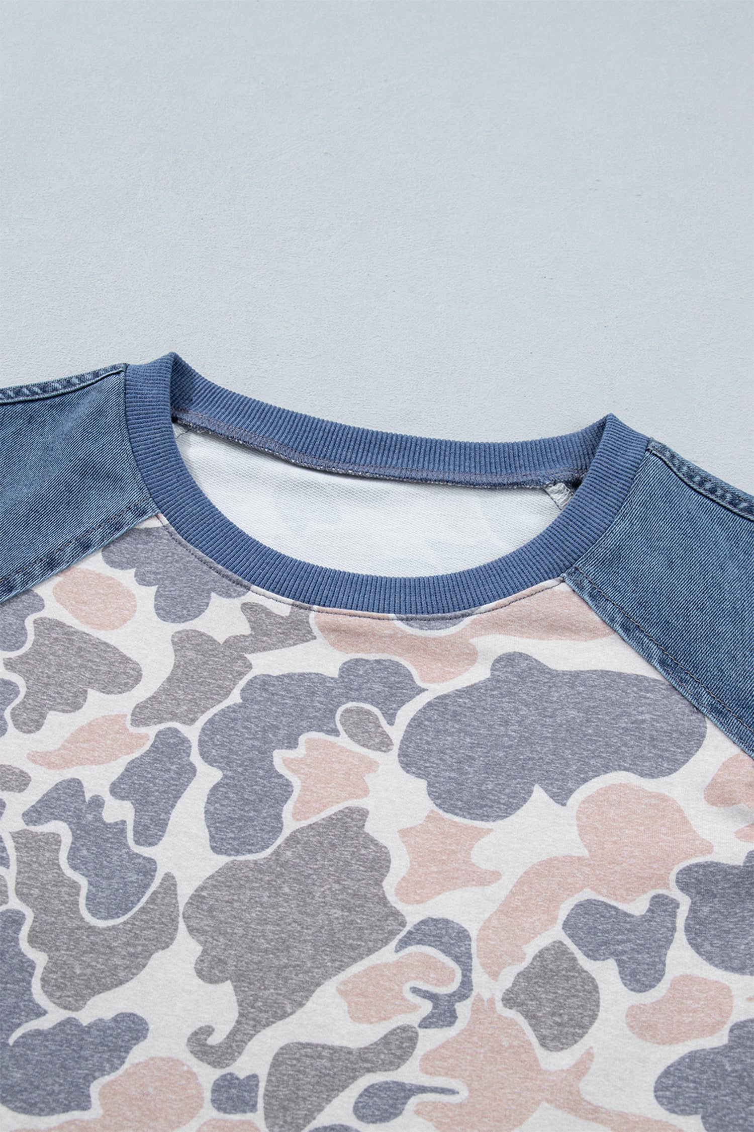 Multicolour Camouflage Print Denim — Tops/Tops & Tees, vue 6, LeGeekShop