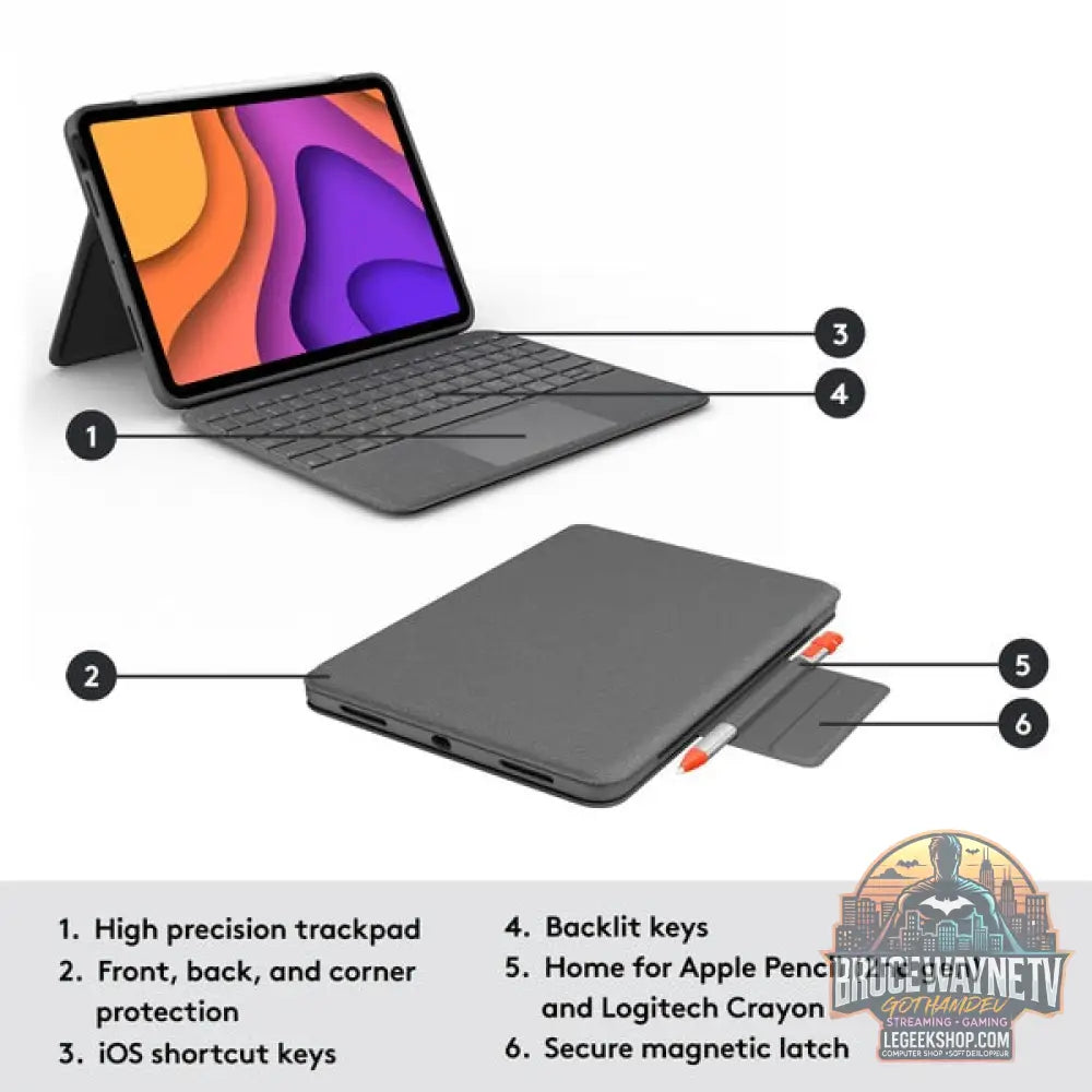 Folio Touch - Logitech - vue 6