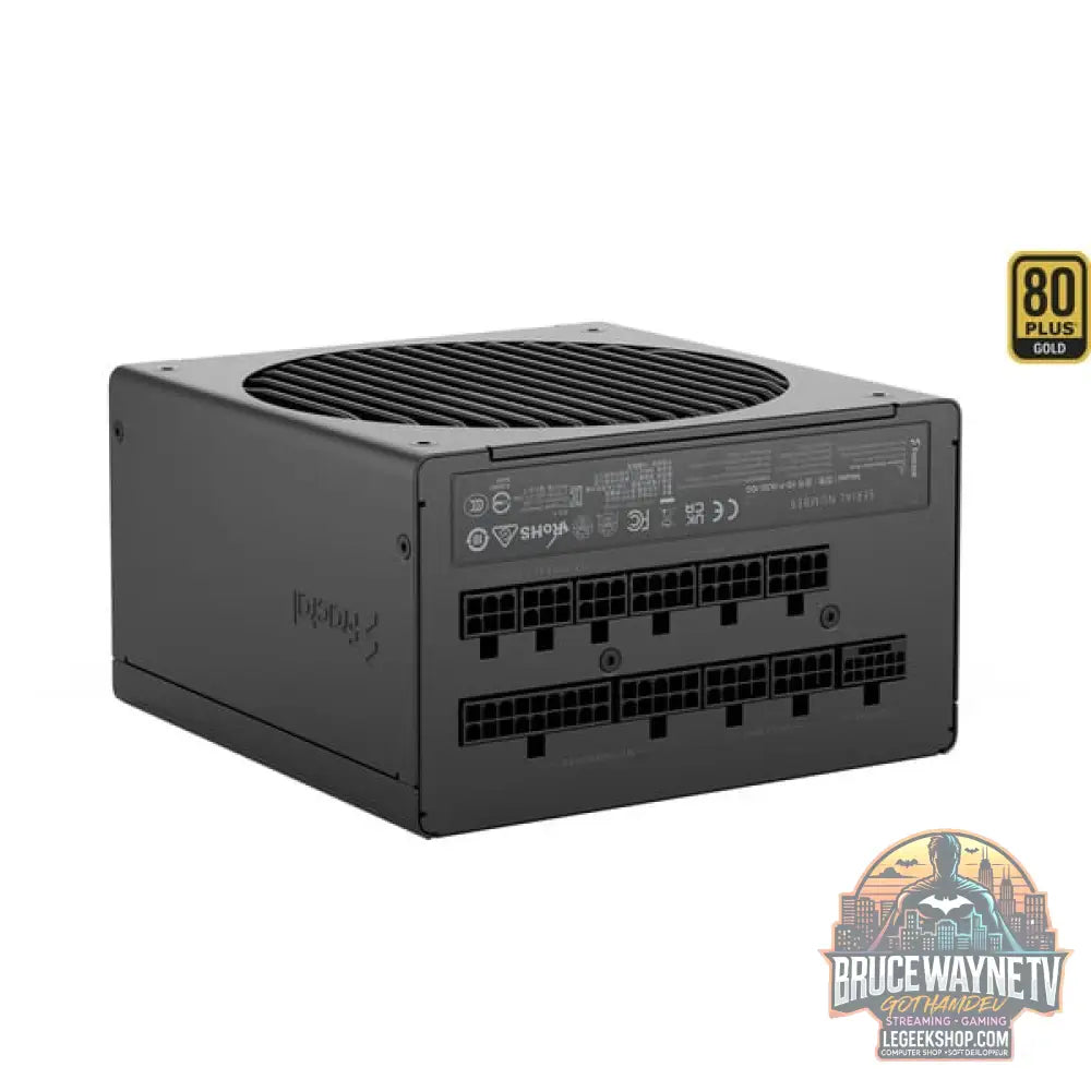 Fractal Design ION Gold 3 1000W Black, alimentation PC - Fractal Design