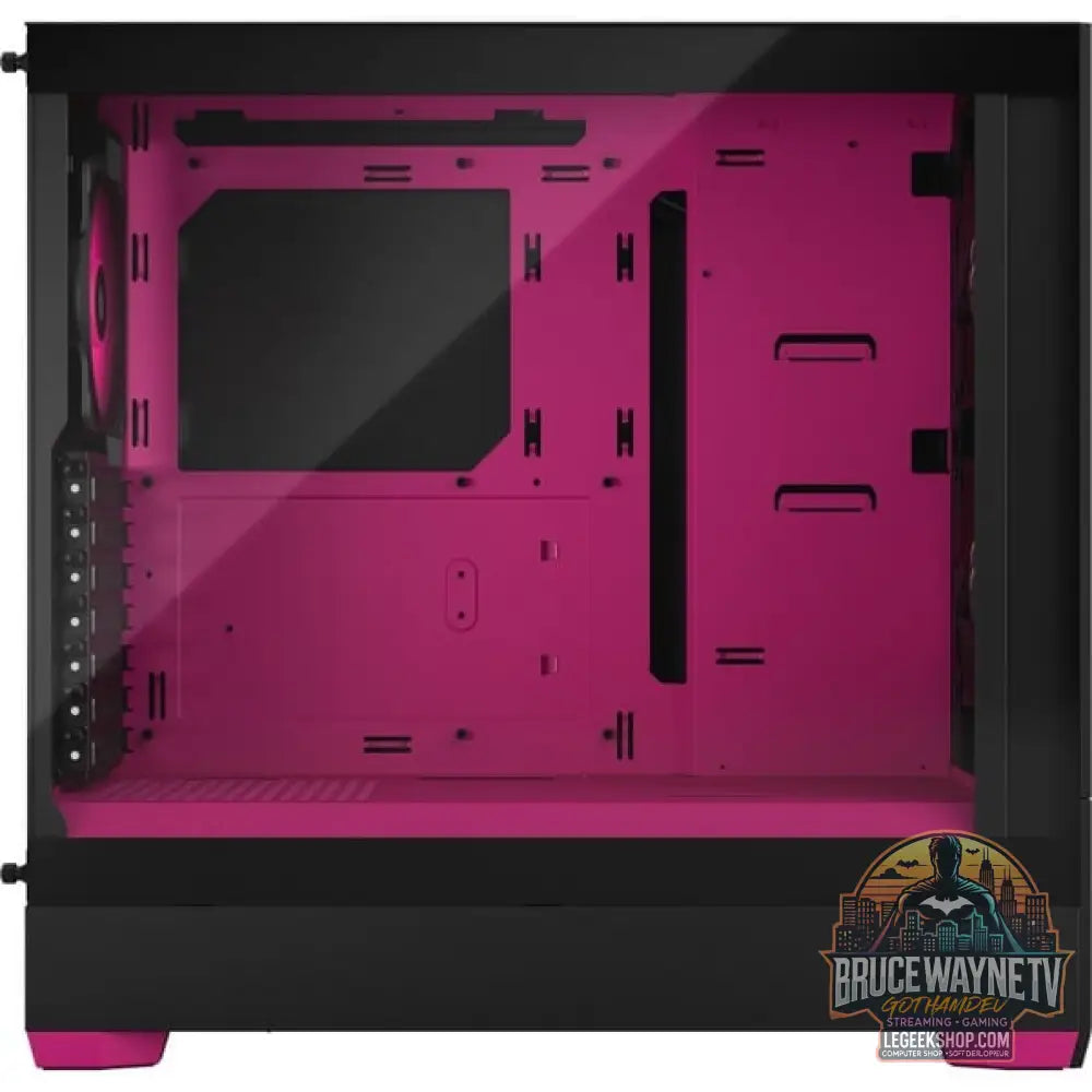 Fractal Design Pop Air RGB Magenta Core TG Clear Tint, Tower-Gehäuse - Fractal Design - vue 8
