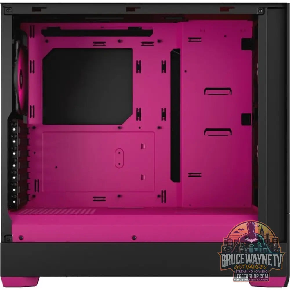 Fractal Design Pop Air RGB Magenta Core TG Clear Tint, Tower-Gehäuse - Fractal Design - vue 9