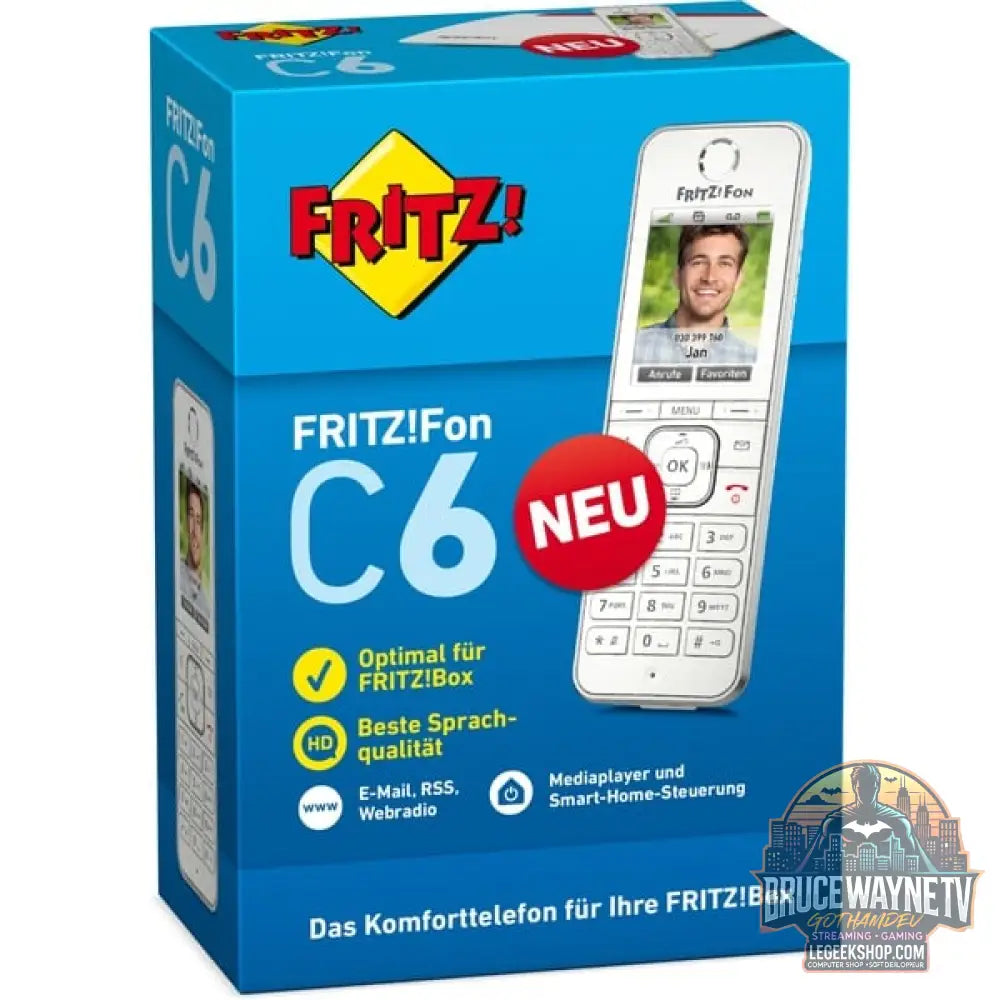FRITZ! Fon C6, Mobilteil blanc - FRITZ! - vue 5