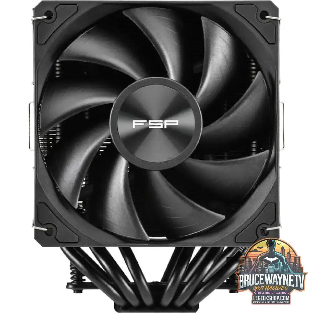FSP MP7 Black, CPU-Kühler schwarz, 120 mm - FSP - vue 6